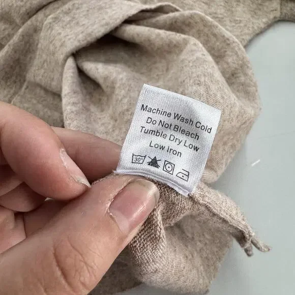 Tuckernuck Sweater Womens Large Clayton Collared Pullover Sleeve Tencel Linen - Picture 7 of 11